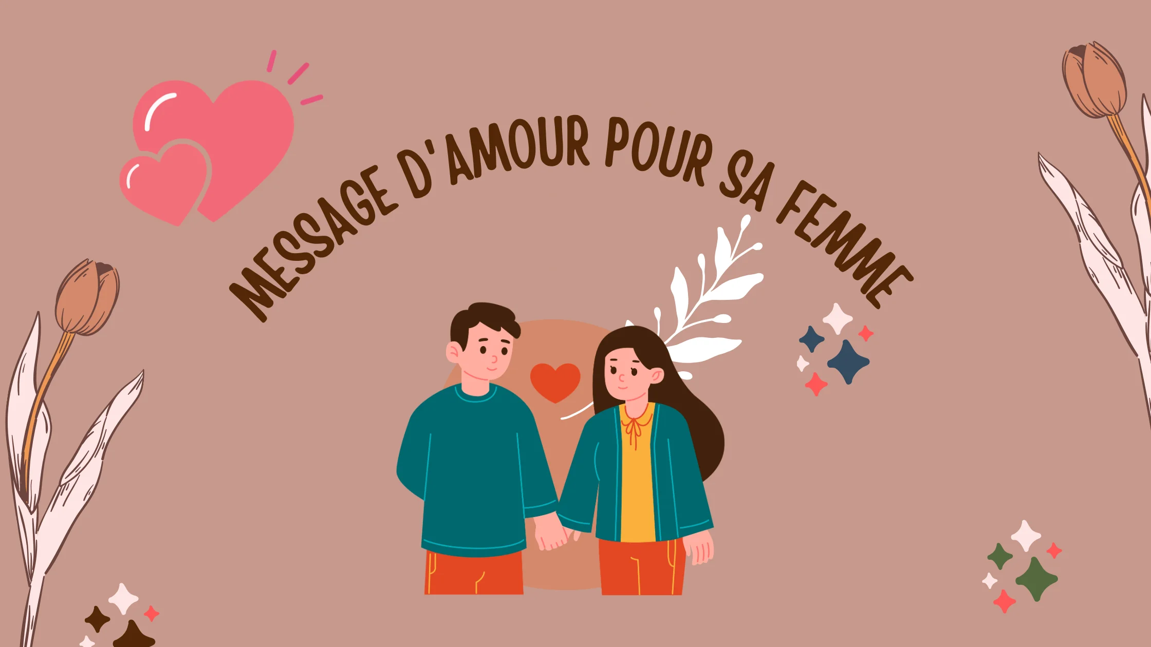 Message d'amour pour sa femme
