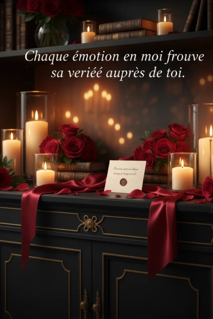 Chaque émotion en moi trouve sa vérité auprès de toi