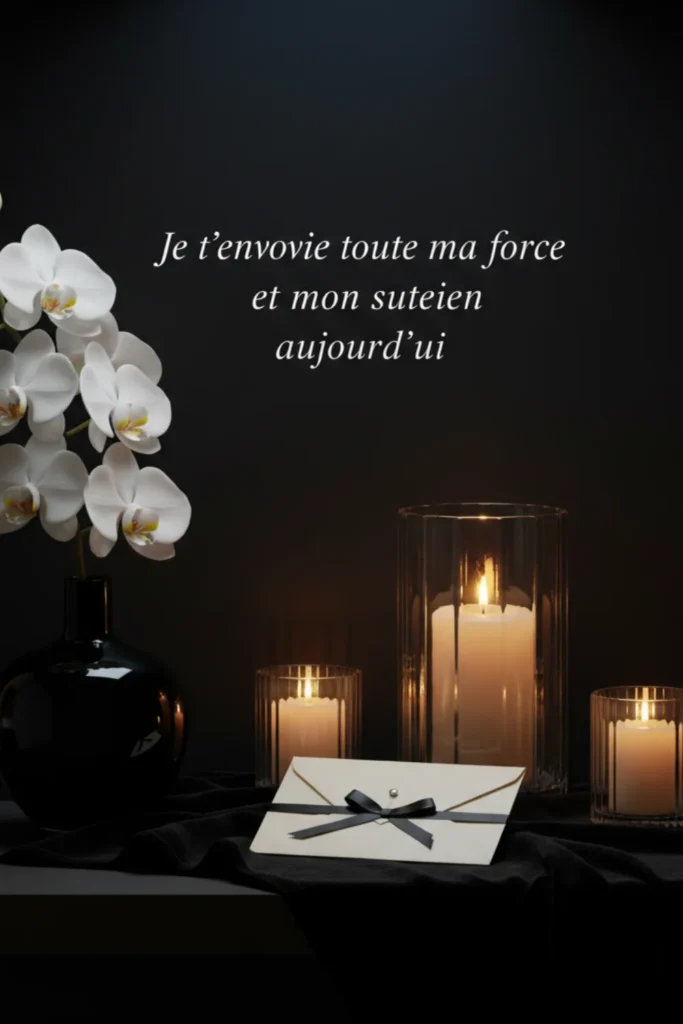 Je t’envoie toute ma force et mon soutien aujourd’hui.