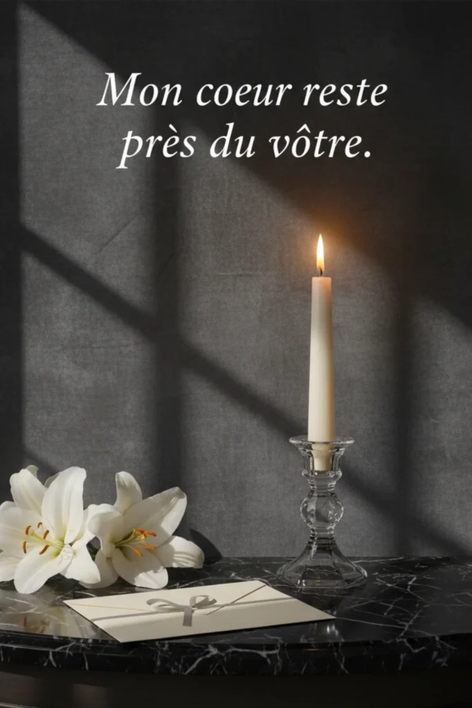 Mon cœur reste près du vôtre