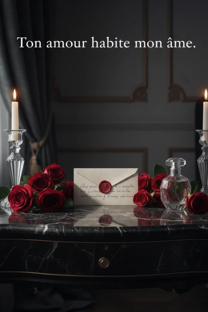 Ton amour habite mon âme
