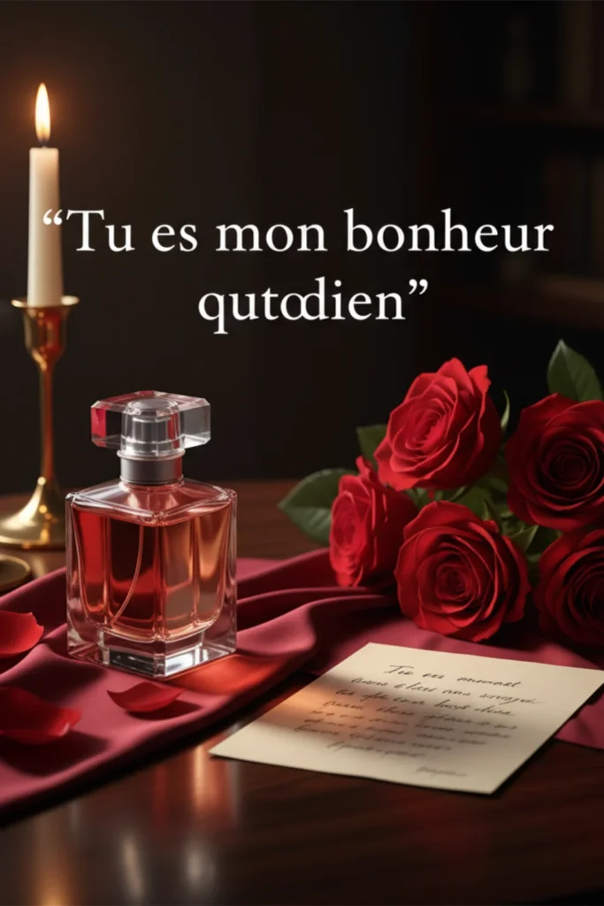 Tu es mon bonheur quotidien