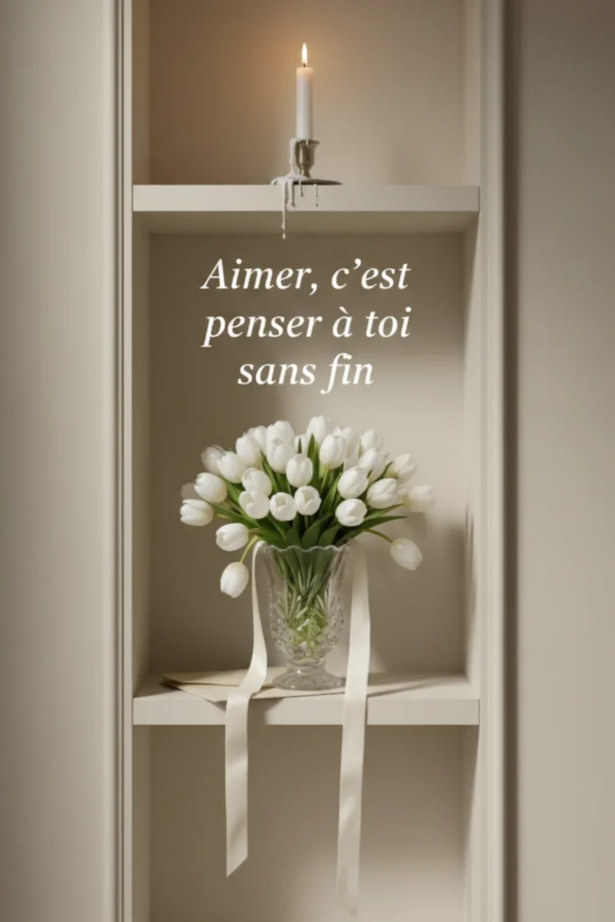 Aimer, c’est penser à toi sans fin