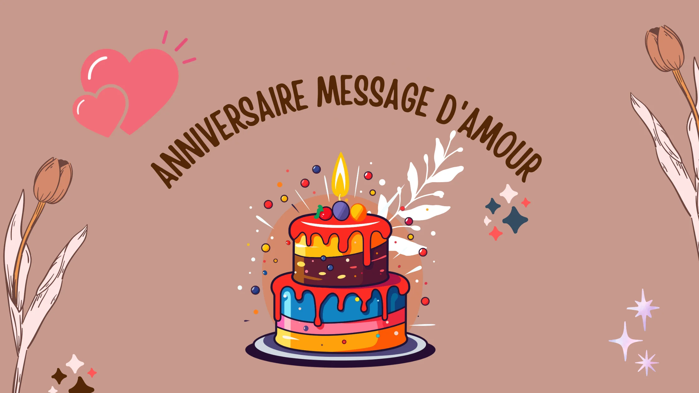Anniversaire message d'amour