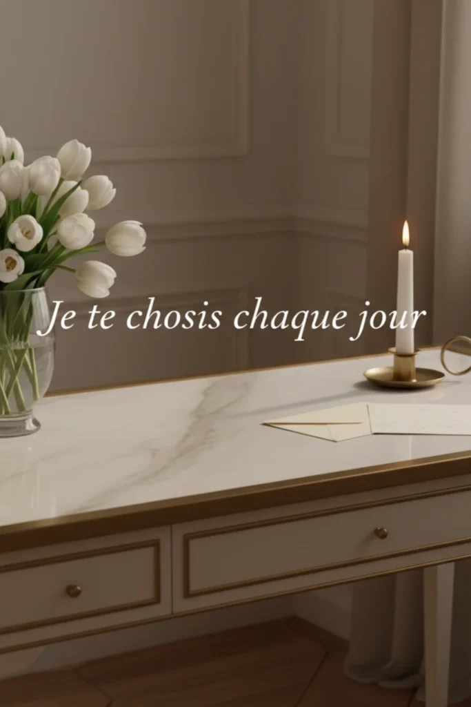 Je te choisis chaque jour