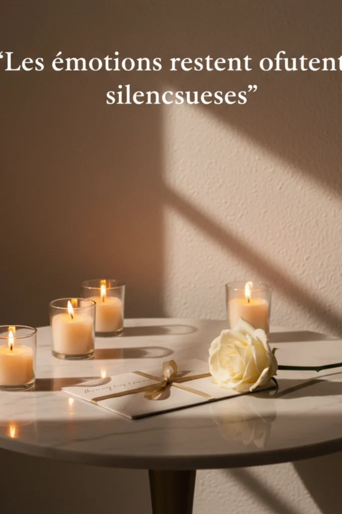 Les émotions restent souvent silencieuses .