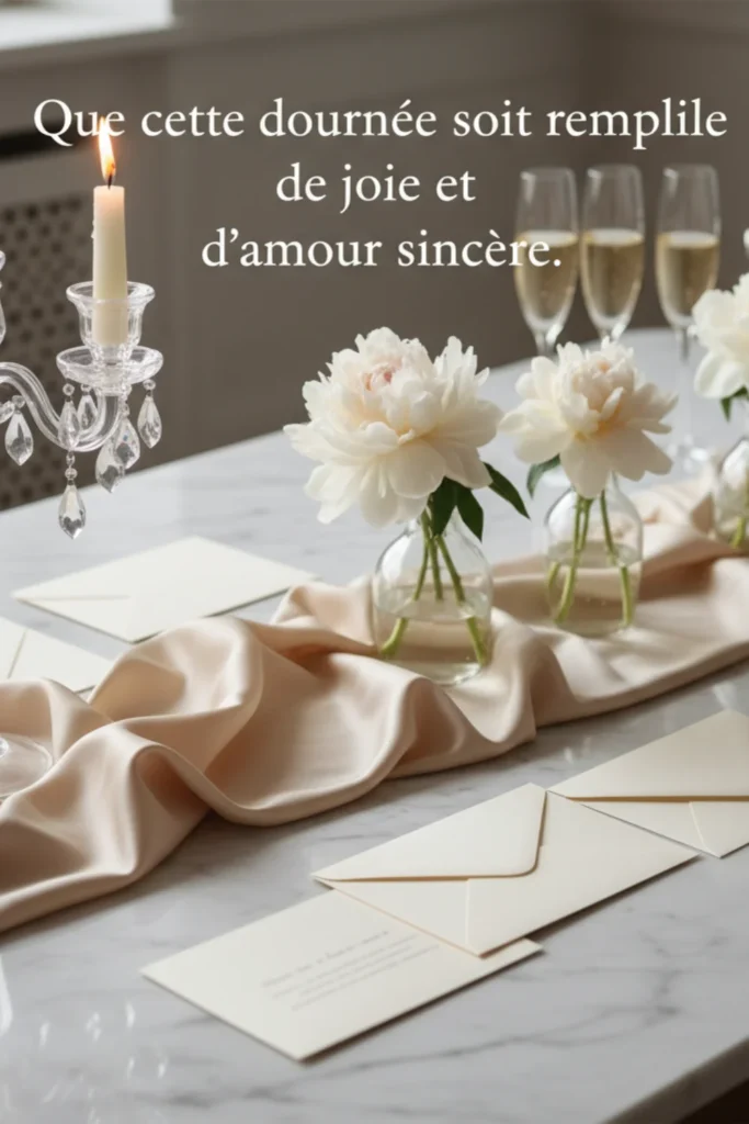 Que cette journée soit remplie de joie et d’amour sincère.