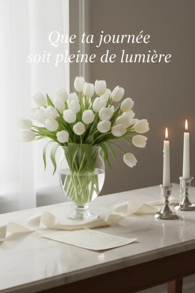 Que ta journée soit pleine de lumière