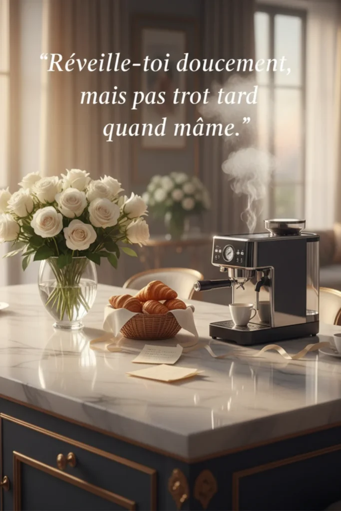 Réveille-toi doucement, mais pas trop tard quand même