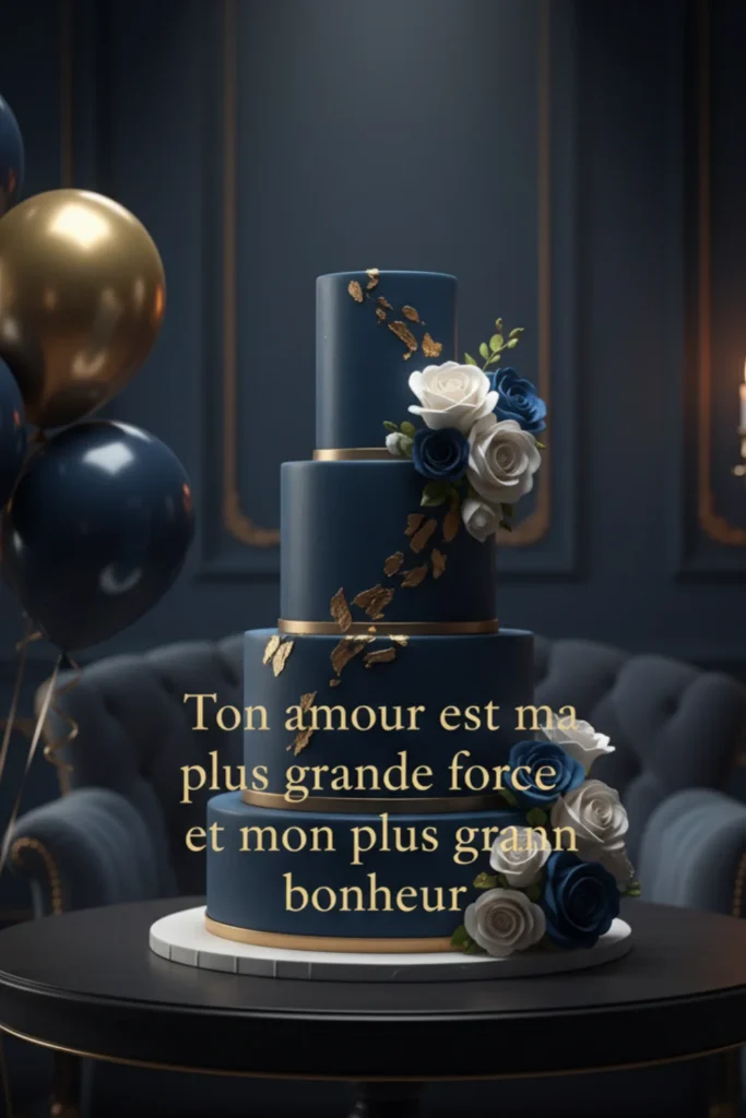 Ton amour est ma plus grande force et mon plus grand bonheur.