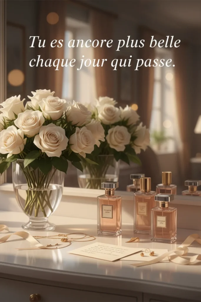 Tu es encore plus belle chaque jour qui passe