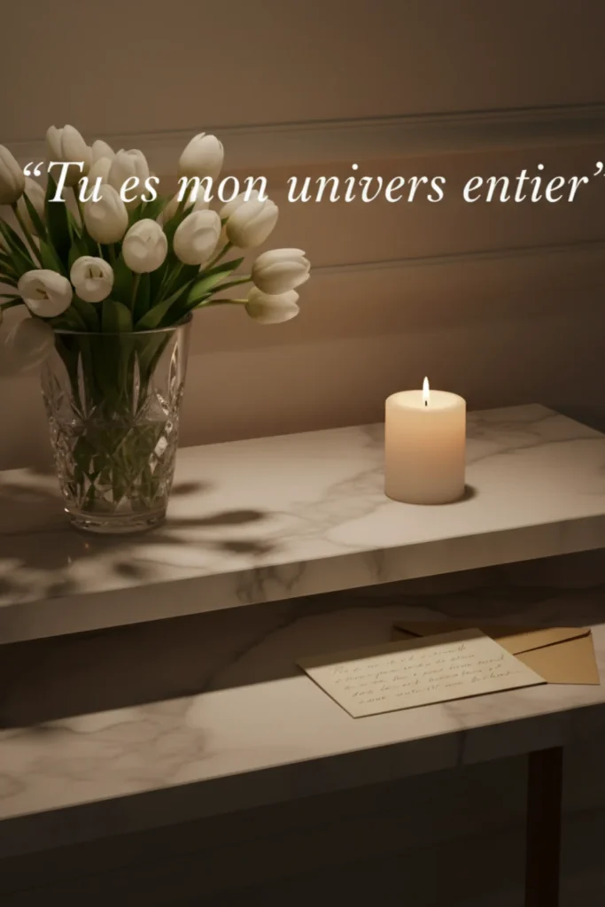 Tu es mon univers entier