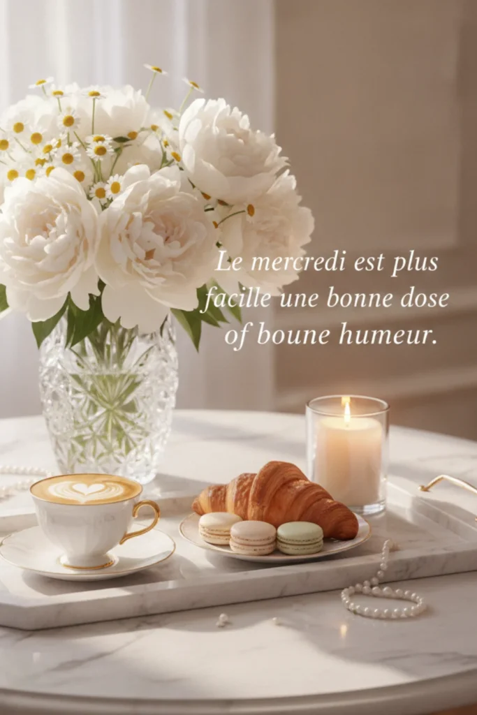 Le mercredi est plus facile avec une bonne dose de bonne humeur.