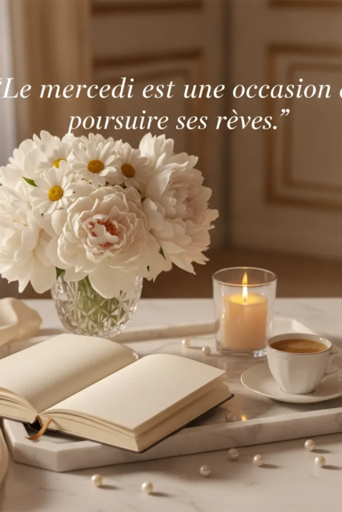Le mercredi est une occasion de poursuivre ses rêves.