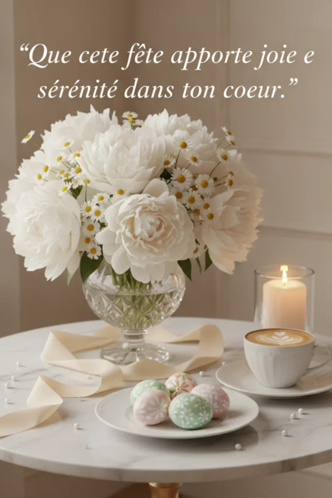 Que cette fête apporte joie et sérénité dans ton cœur.
