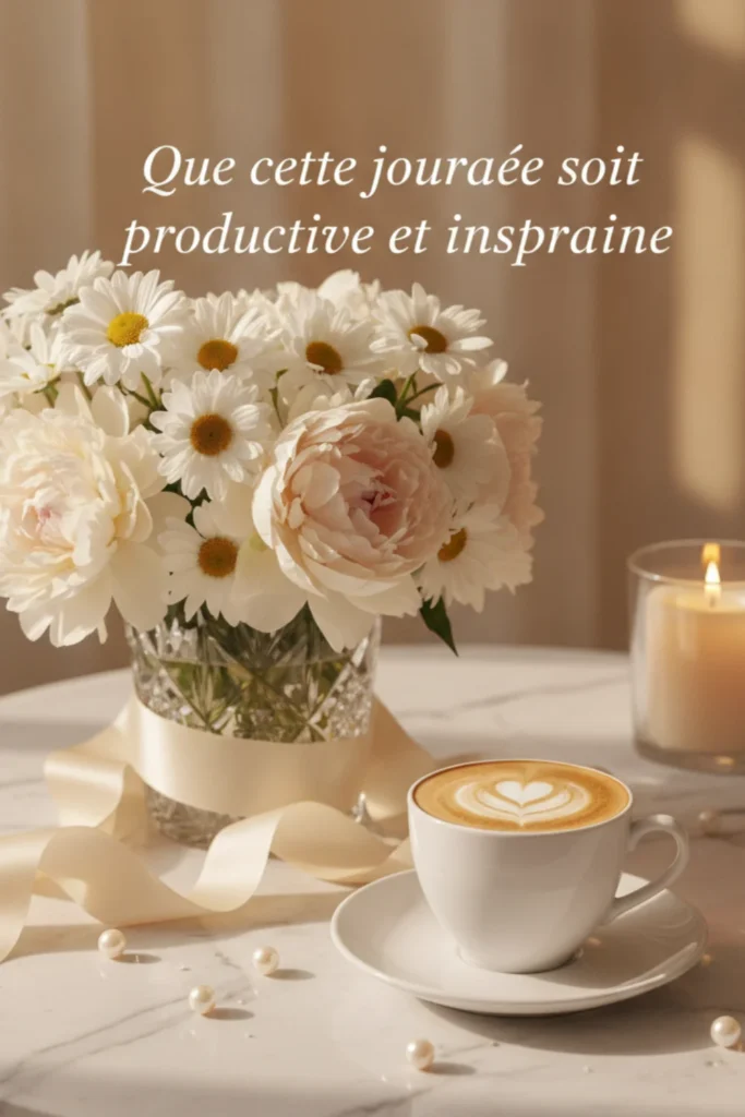 Que cette journée soit productive et inspirante.