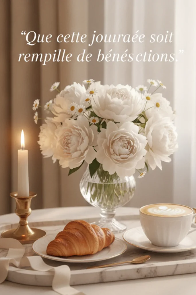 Que cette journée soit remplie de bénédictions.