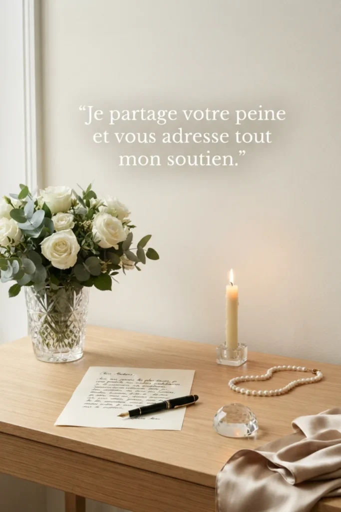 Je partage votre peine et vous adresse tout mon soutien.