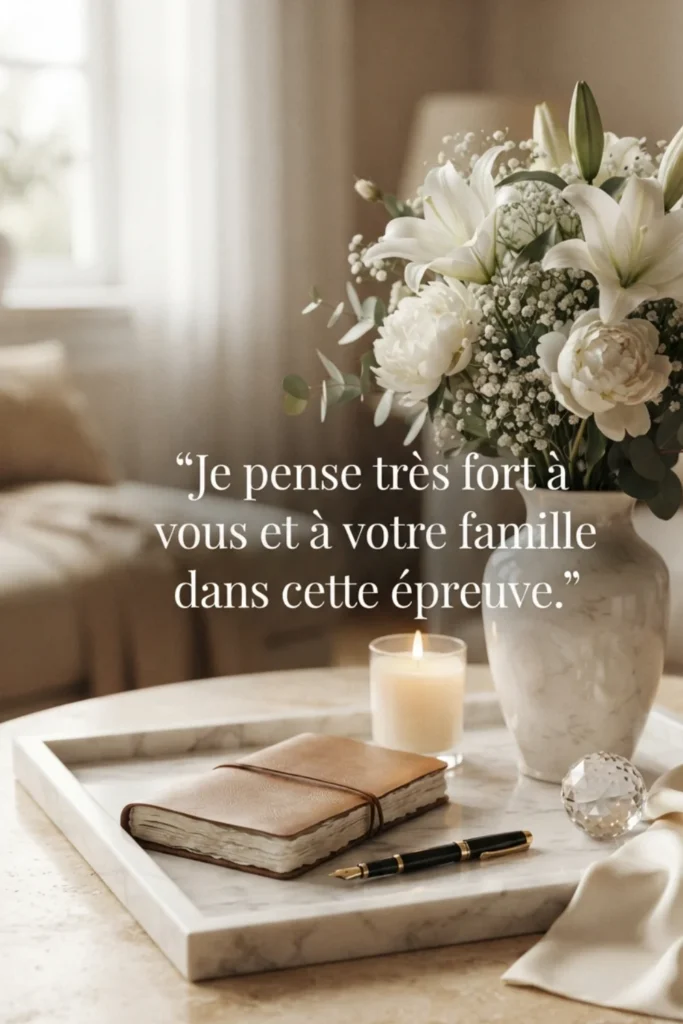 Je pense très fort à vous et à votre famille dans cette épreuve.