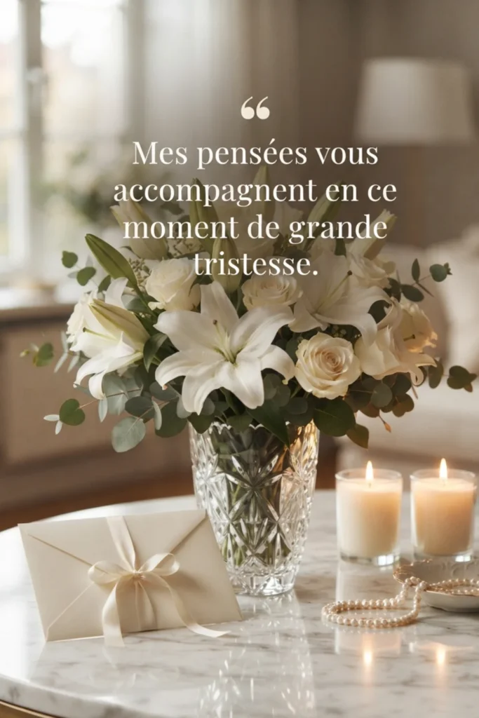 Mes pensées vous accompagnent en ce moment de grande tristesse.